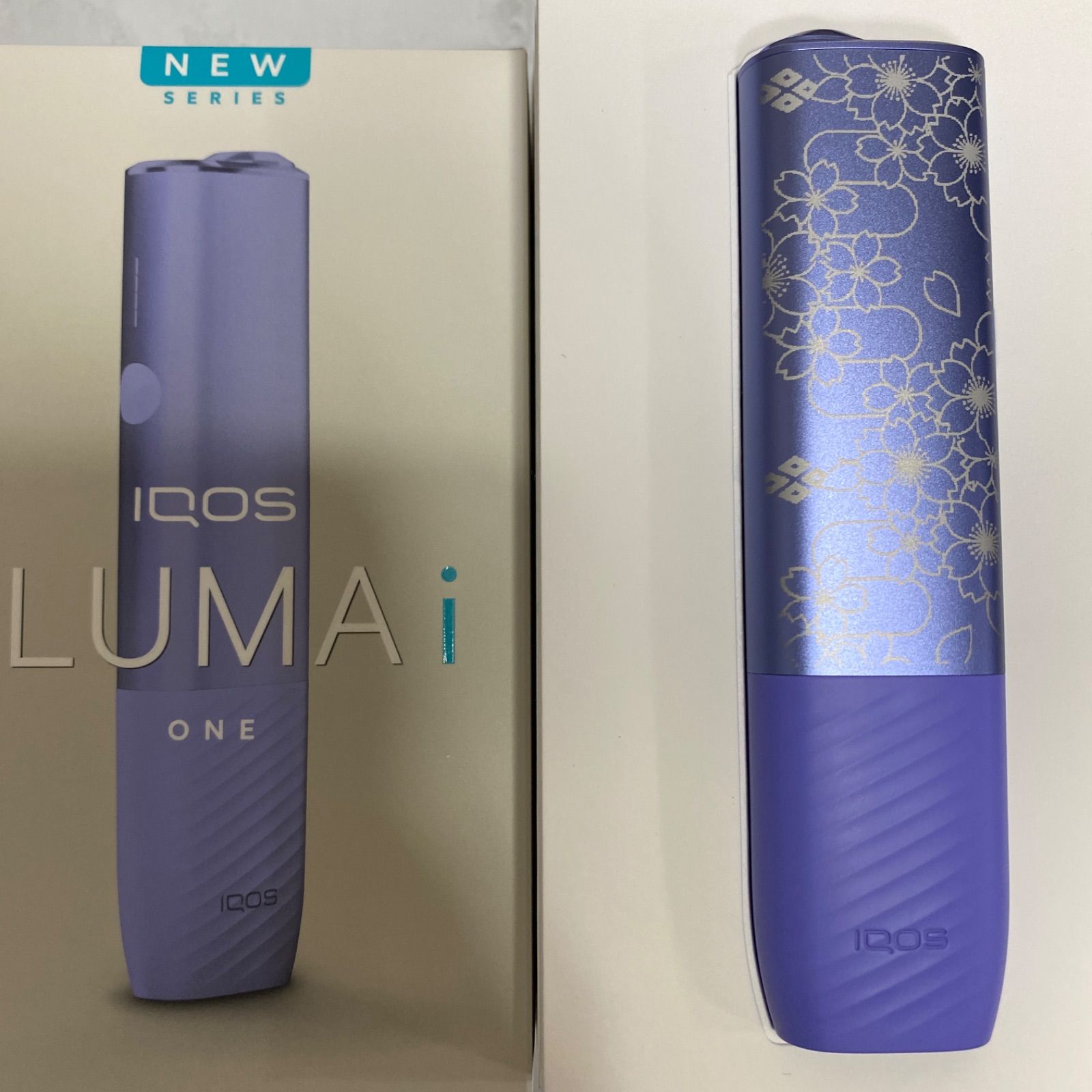 iQOS ILUMA ONE アイコス イルマワン　紫レーザー加工 48番 IQOS - iQOS ILUMAONE アイコス イルマワン レーザー加工 不動明王 龍