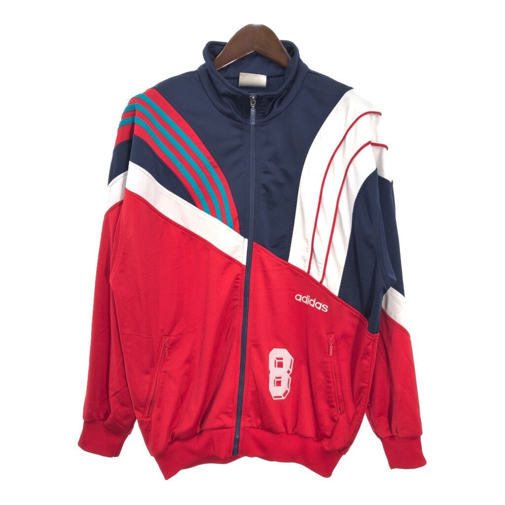 90年代 adidas アディダス トラックジャケット スポーツ レッド(メンズ