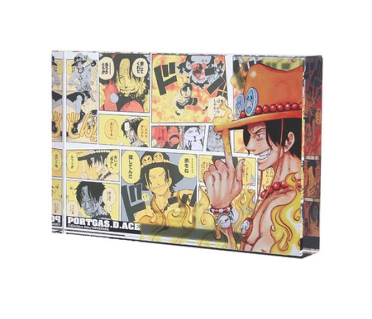 ONE PIECE』アクリルブロック“HEROES” ポートガス•D•エース