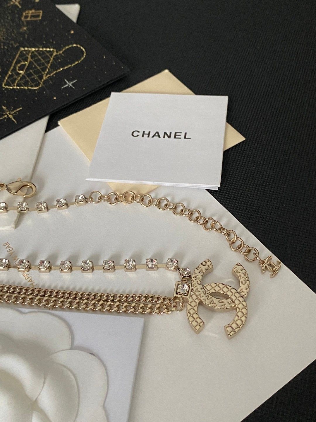 今日 Chanel ヴィンテージ ネックレス