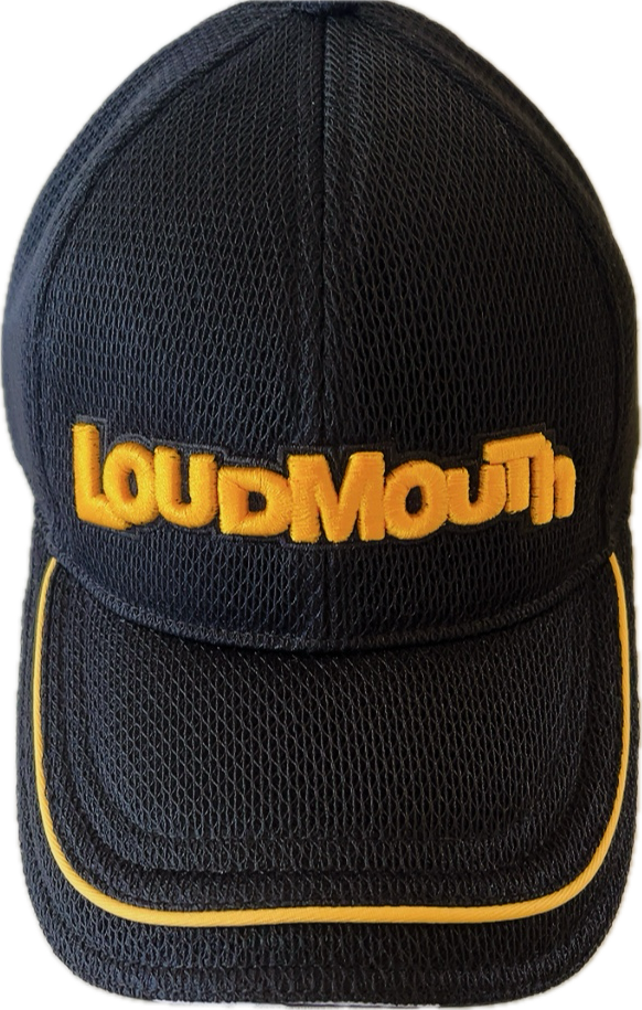 新品タグ付き　ラウドマウス(LOUDMOUTH) メンズ　メッシュキャップ  フリーサイズ 定価4180円