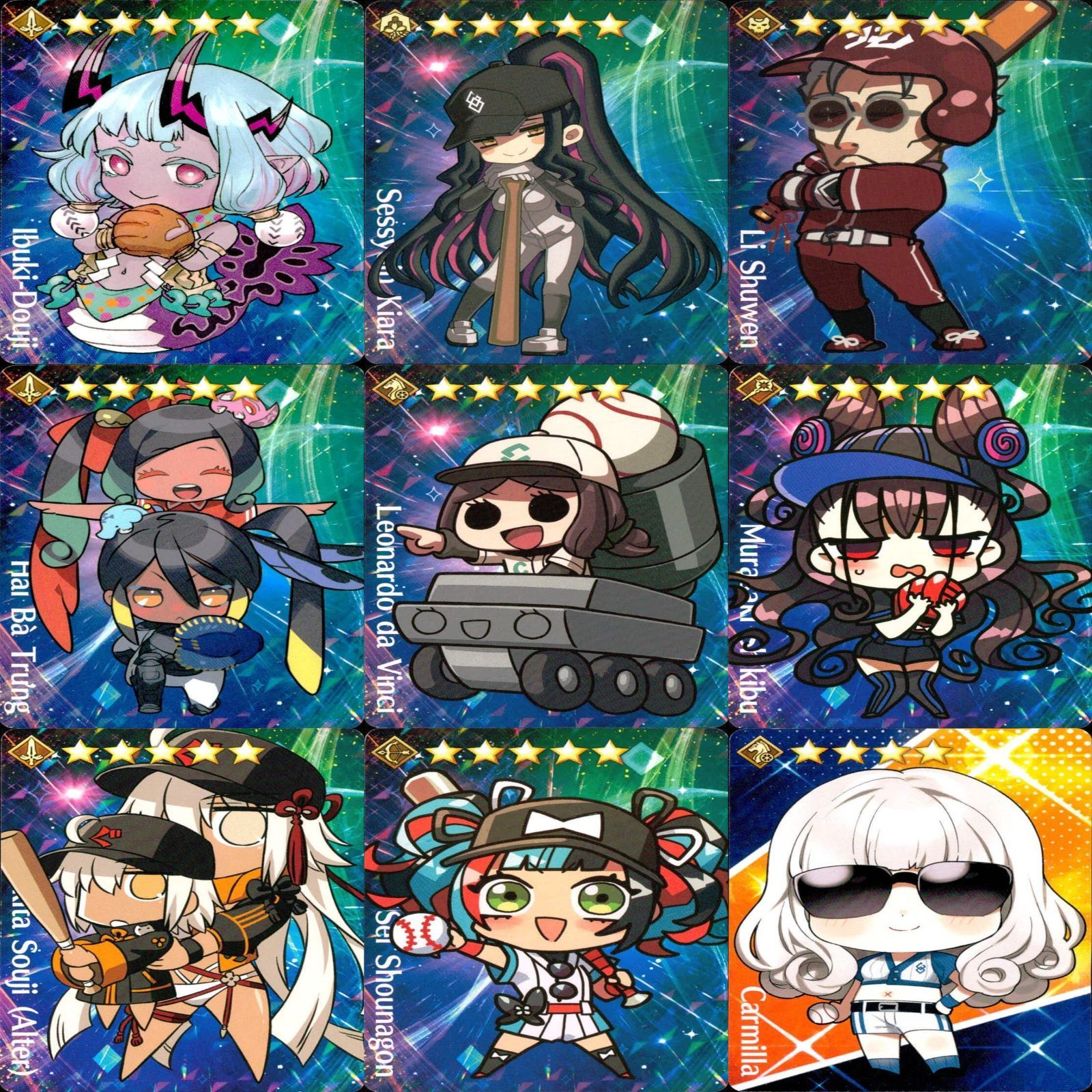 新品 FGO Grail League 野球 コレクションカード C 1box 新品 FGO Grail League 野球 コレクションカード C 1box 新品