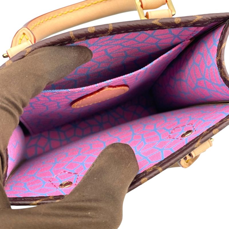 国内発送ヴィトン プティ サック プラ草間彌生 パンプキン ルイ・ヴィトン LOUIS VUITTON プティット・サック・プラ 草間