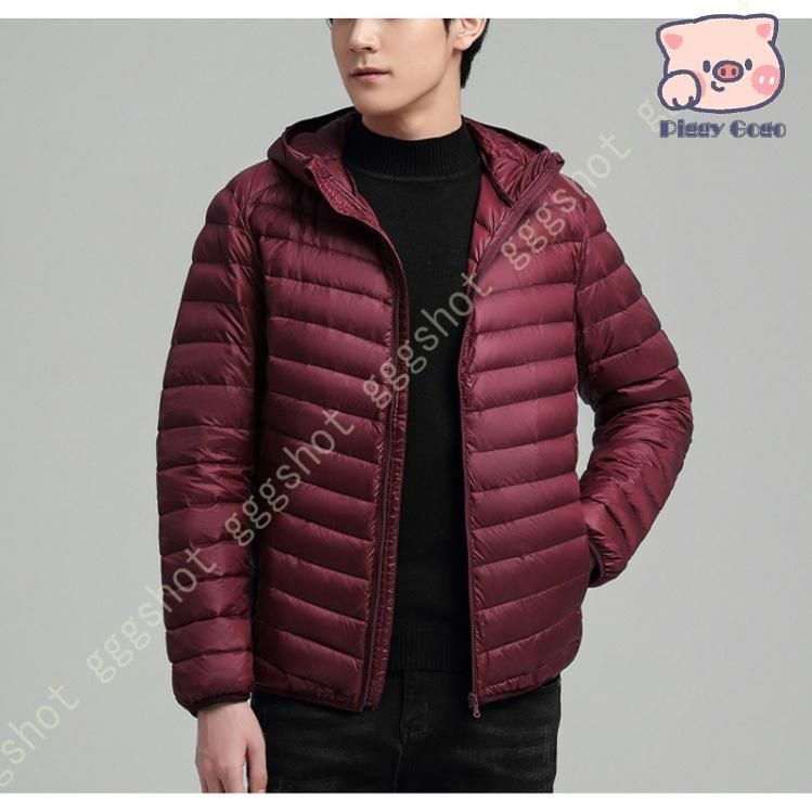 ダウンジャケット メンズ ダウンコート 中綿 ライトダウンジャケット