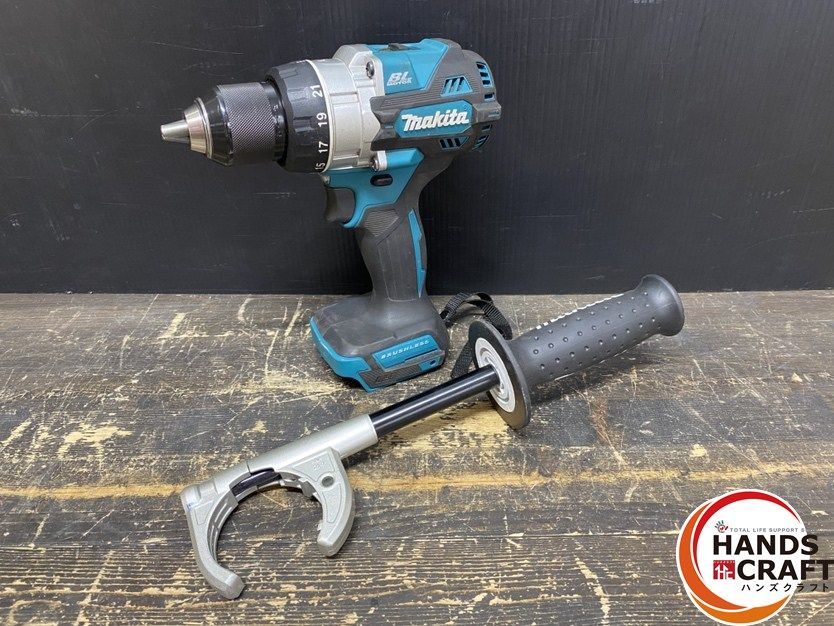● 品 makita マキタ DF486DZ 充電式ドライバドリル 140N m 18V用 バッテリ別売 ハンドル付き