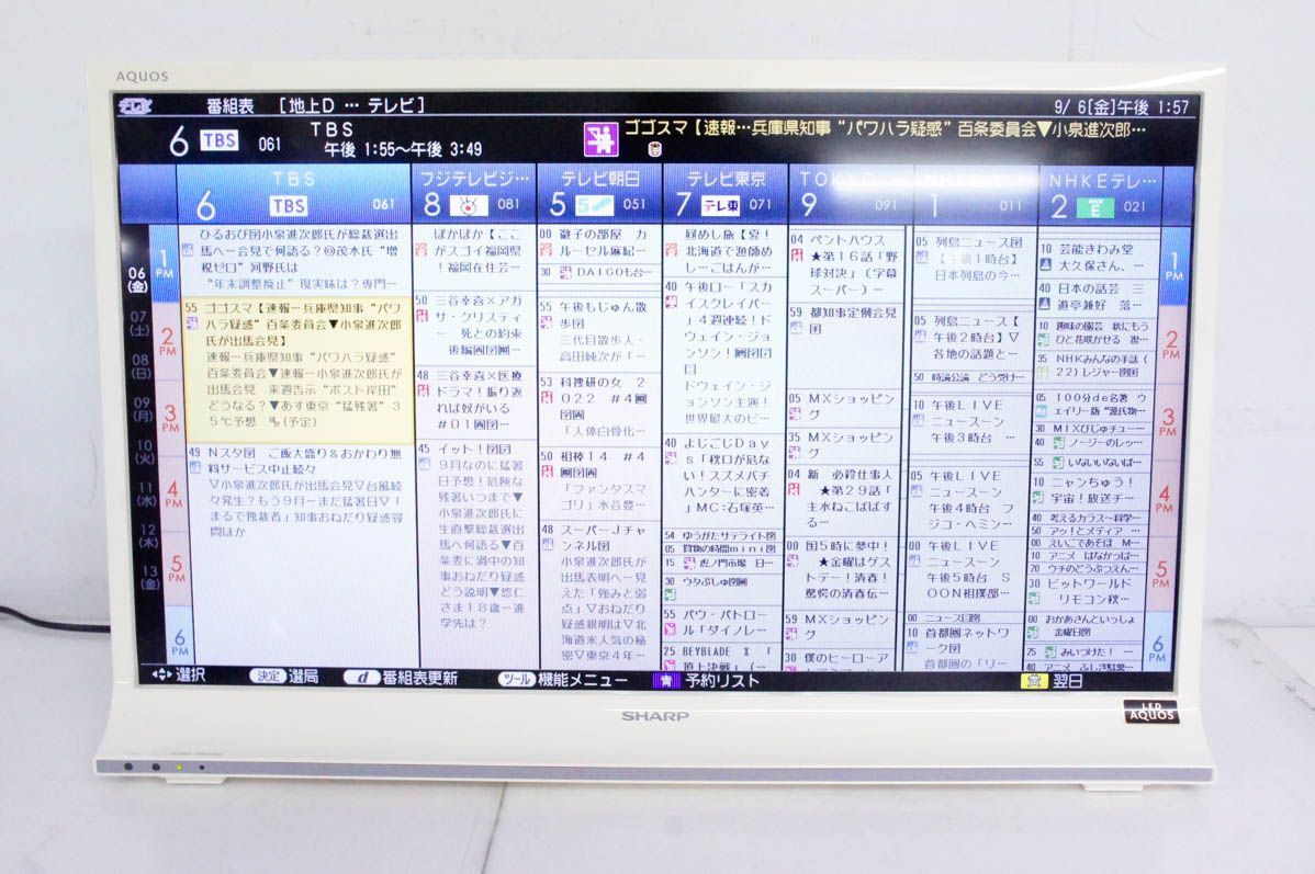中古】C SHARPシャープ 32V型ハイビジョン液晶テレビ AQUOSアクオス LC 