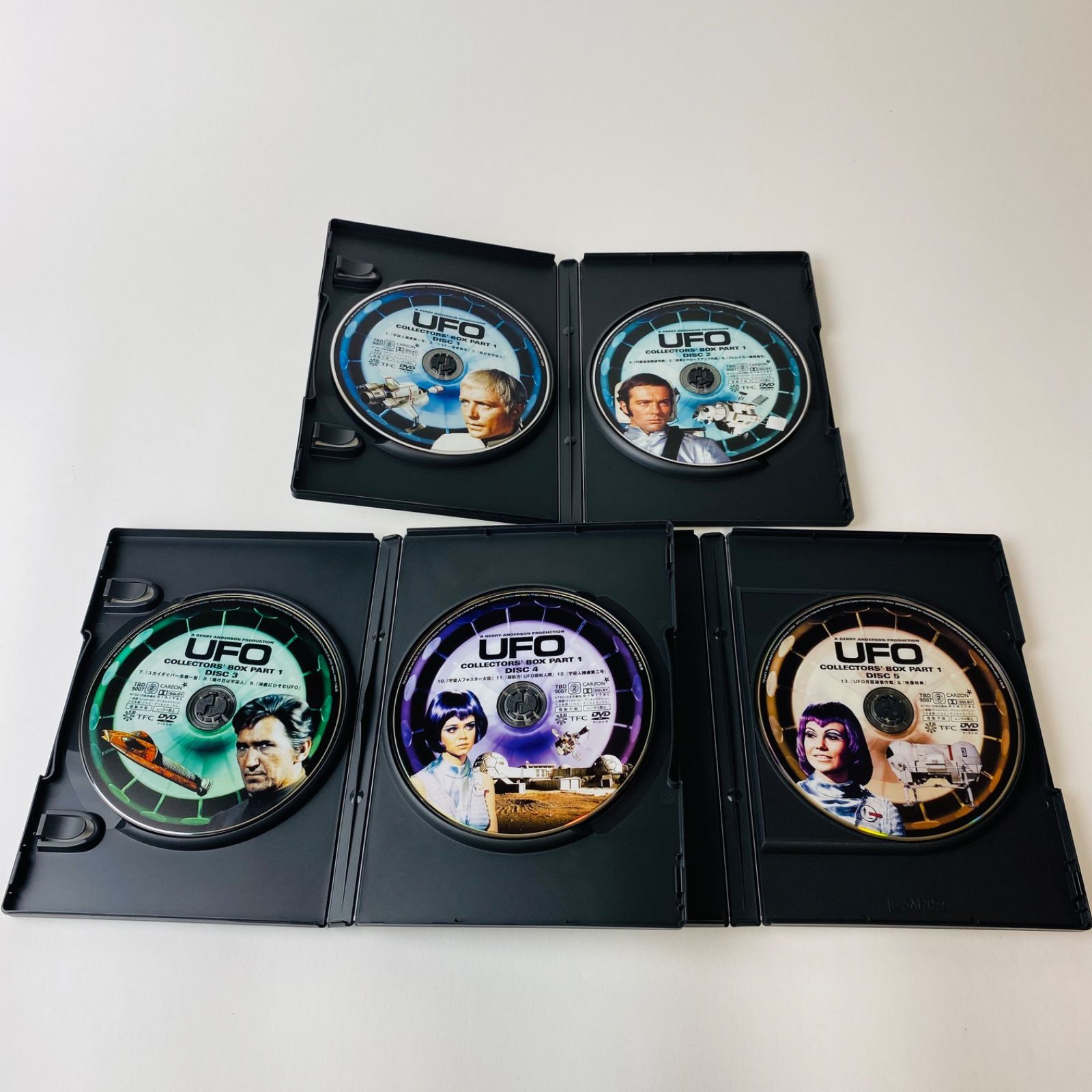 公式ファッションブランド通販サイト 謎の円盤UFO COLLECTORS'BOX PART1・2〈各5枚組〉TBD-9007/9008 洋画・外国映画