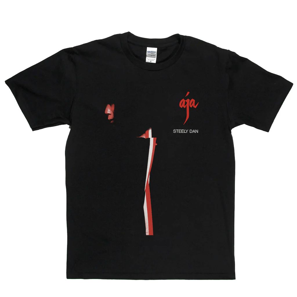 輸入新品レア】STEELY DAN - AJA BLACK スティーリーダン Tシャツ