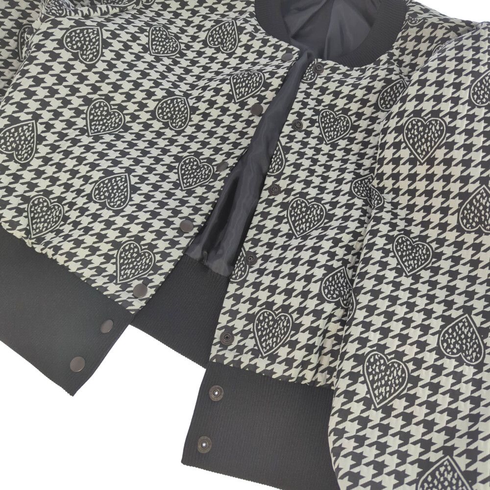 Maglie le cassetto マーリエルカセット 千鳥ハートジェガー・ジップ  