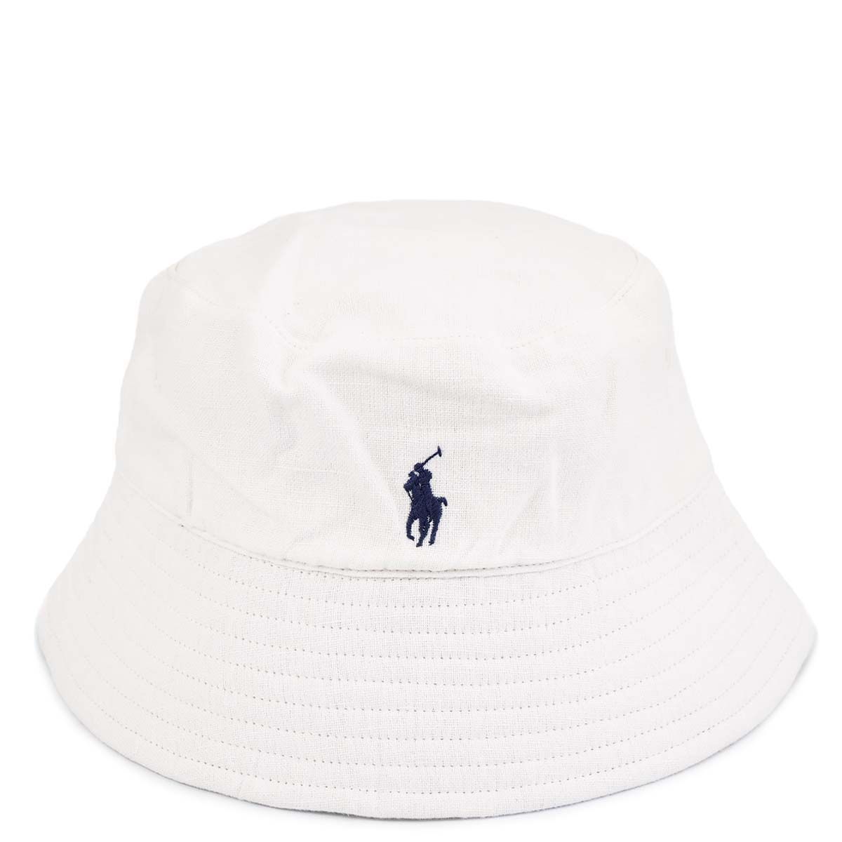 Polo Ralph Lauren ポロラルフローレン バケットハット 455938465 LINEN BUCKET-HAT レディース 女性 メンズ 男性 ユニセックス 男女兼用 帽子 DECKWASH WHITE ホワイト