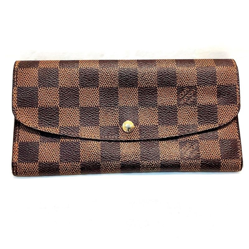 ☆LOUIS VUITTON☆】ルイヴィトン 『ポルトフォイユ・システィナ/2つ折長財布』 ダミエ /エベヌ/N61747/ポルトフォイユ