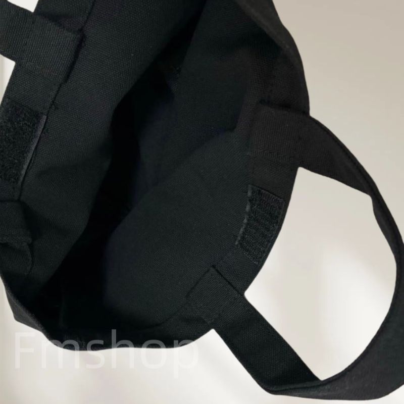 プラダ PRADA 新作ノベルティ ブラック キャンバストートバッグ