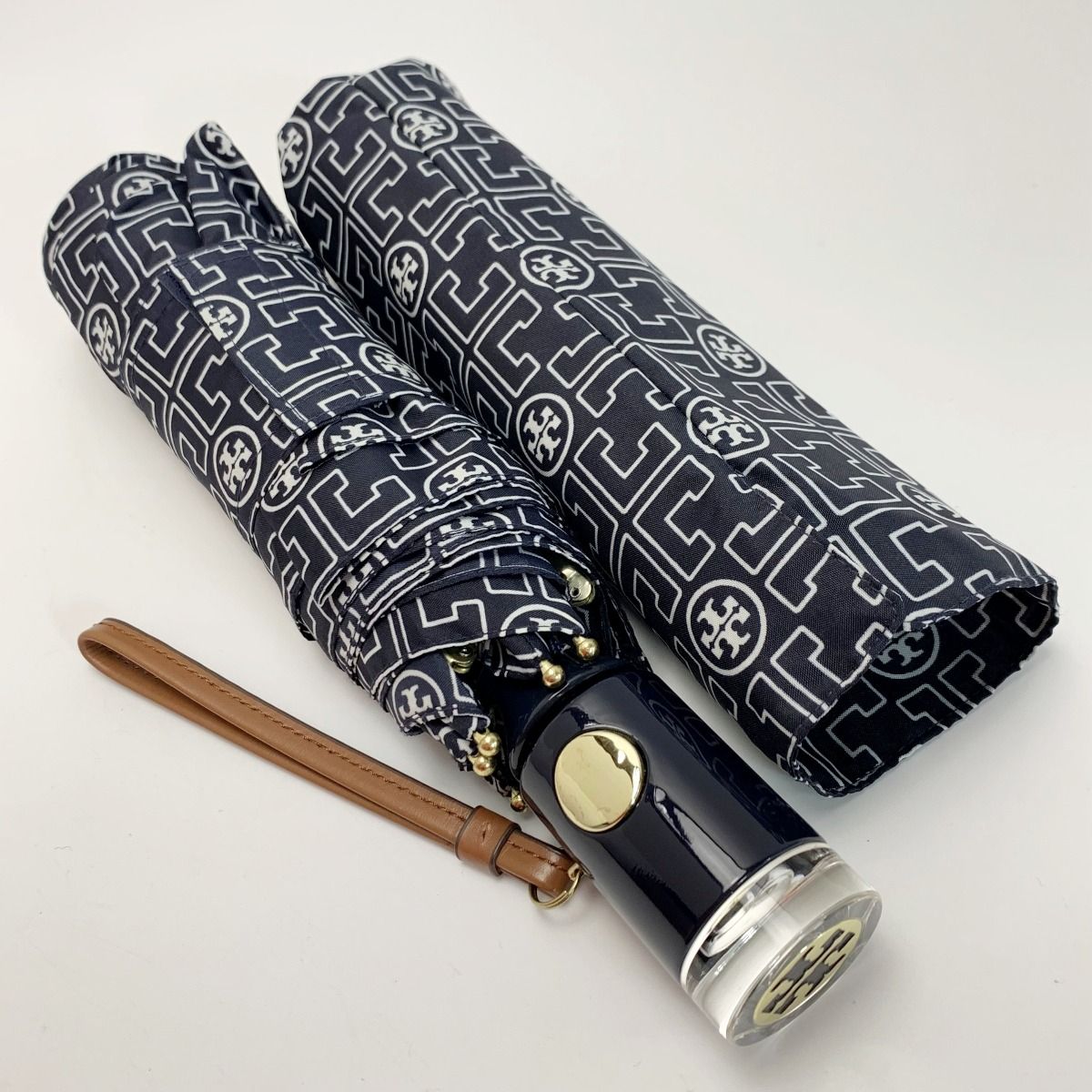 TORY BURCH トリーバーチ 幾何学模様 折り畳み傘