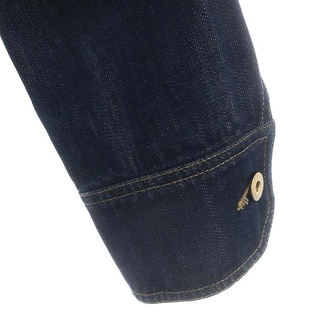 グッチ GUCCI デニムジャケット Gジャン ジージャン 38 紺 インディゴ