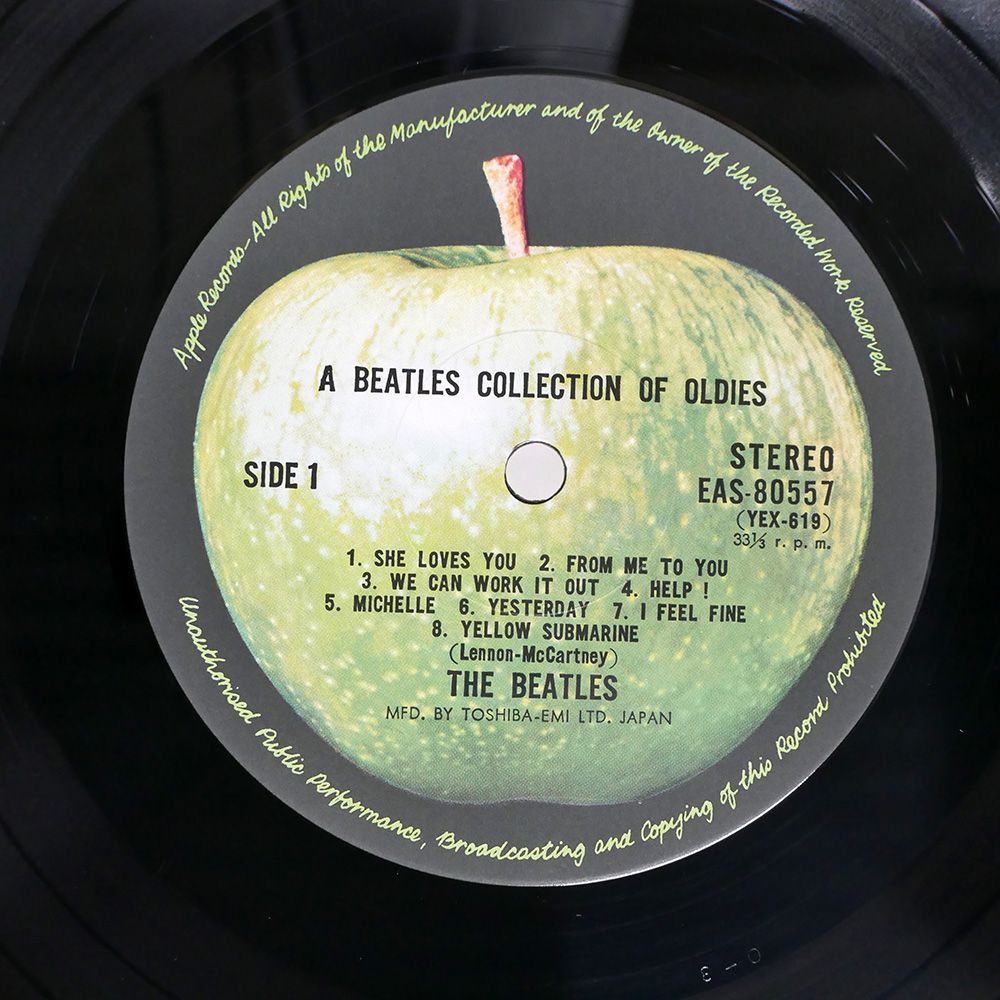 The Beatles レコード Apple 帯付き 国内盤 ビートルズ/オールディーズ/APPLE EAS80557 LP