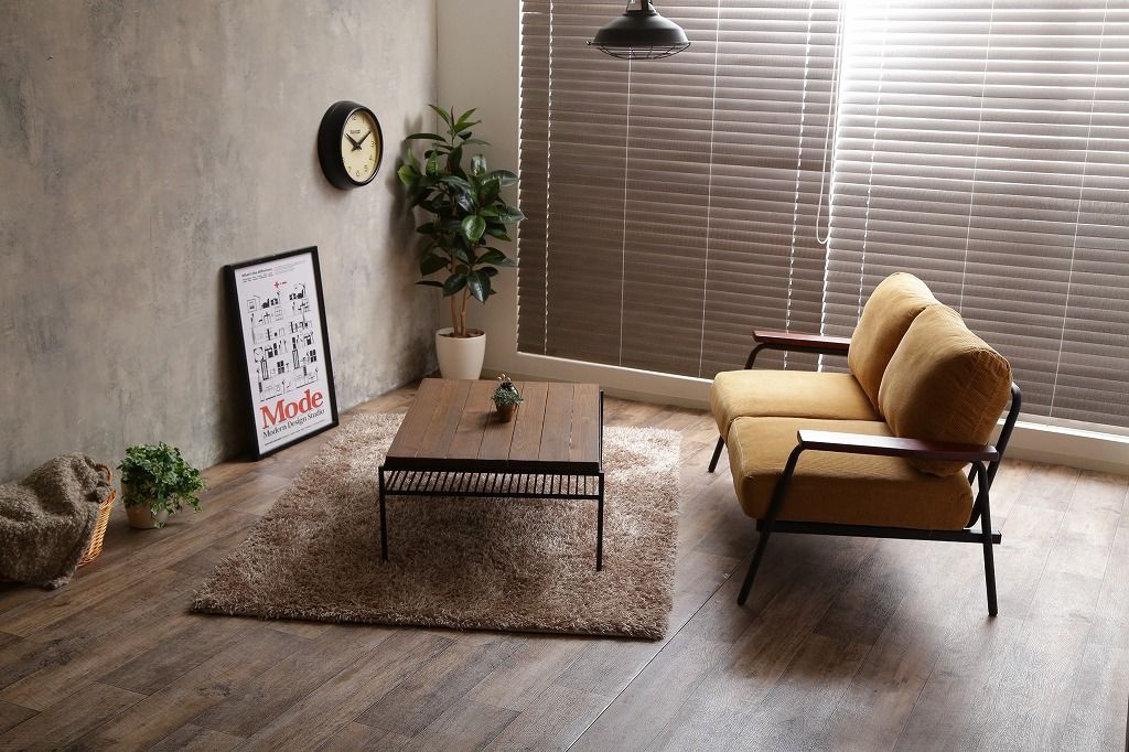 Basquiat corduroy ○ 2人掛けコーデュロイソファ イエロー 2人掛け