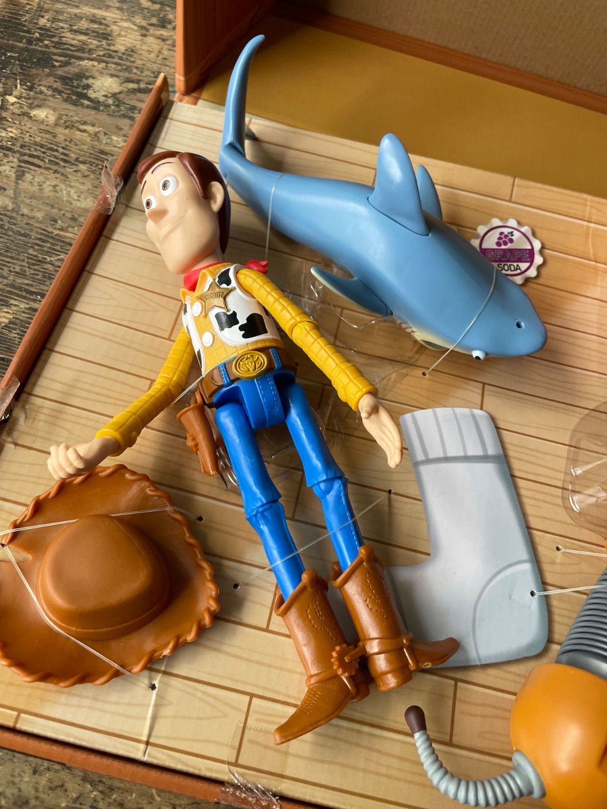 TOYSTORY マテル社 トイストーリー アンディの部屋ベットパック