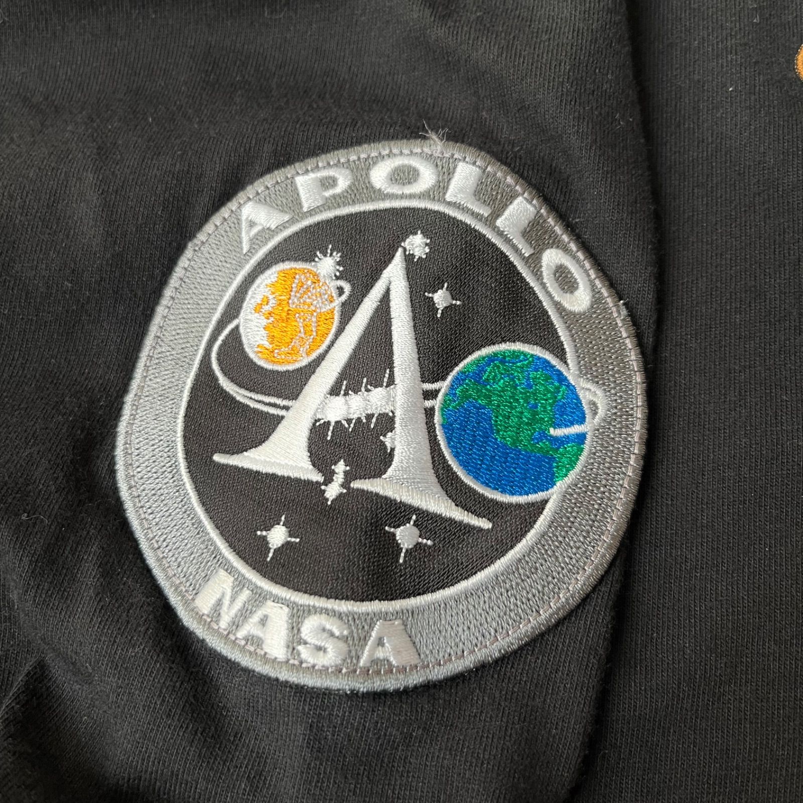 美品 バレンシアガ NASA スペース Tシャツ 長袖 ロンT ブラック BALENCIAGA バレンシアガ BALENCIAGA × NASA SPACE LONG SLEEVE T