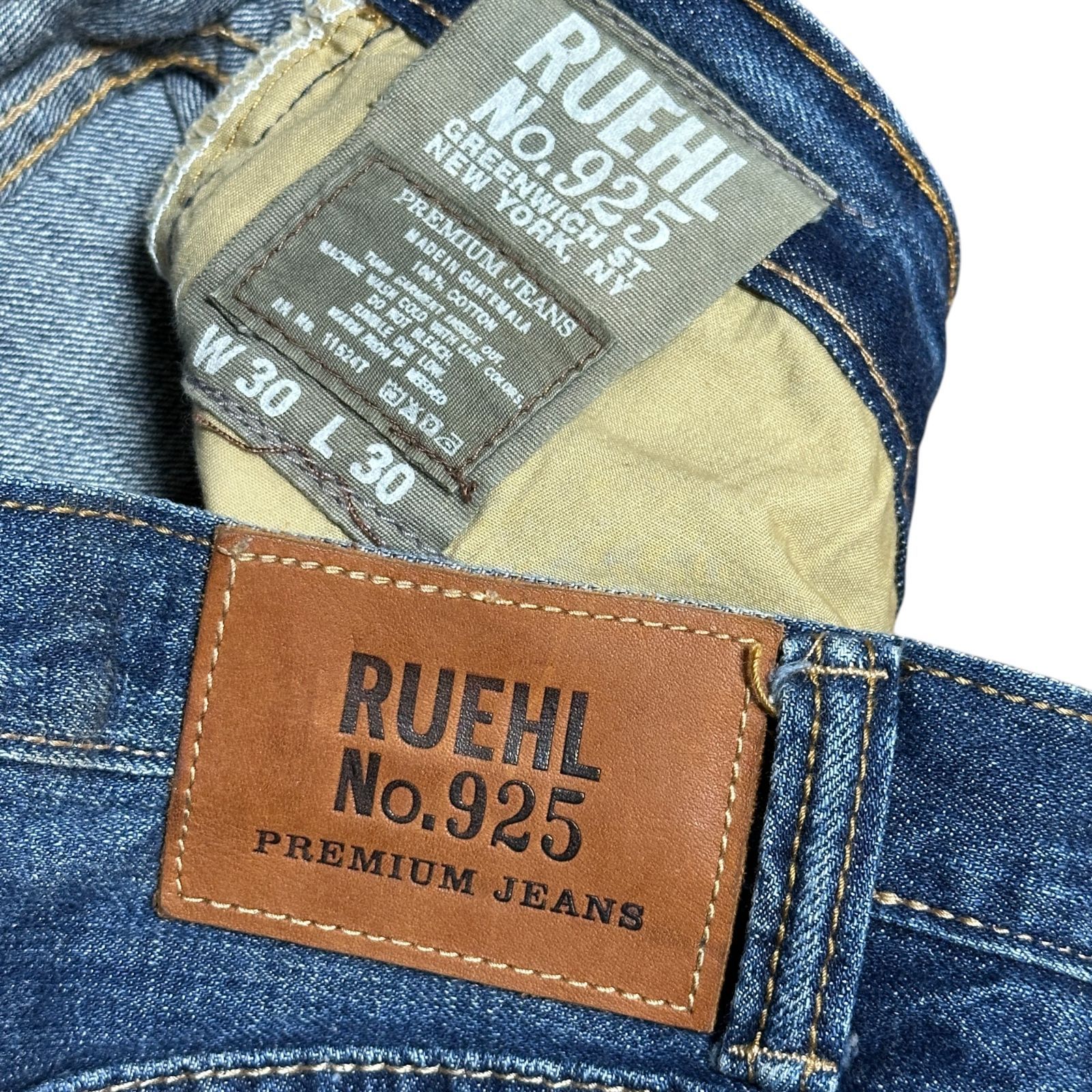 RUEHL No.925 MERCER Low rise boot ローライズ ブーツカットデニム 