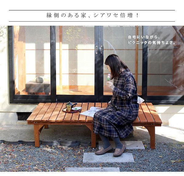 ウッドデッキ風 簡単