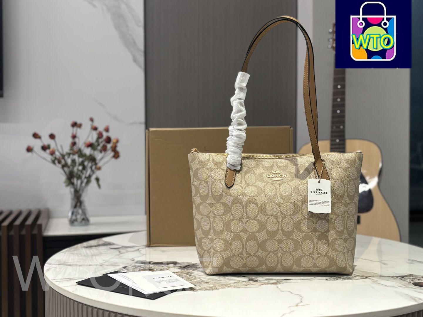今日特価】COACH Zip Tote - コーチ ジップ トート ショッピング