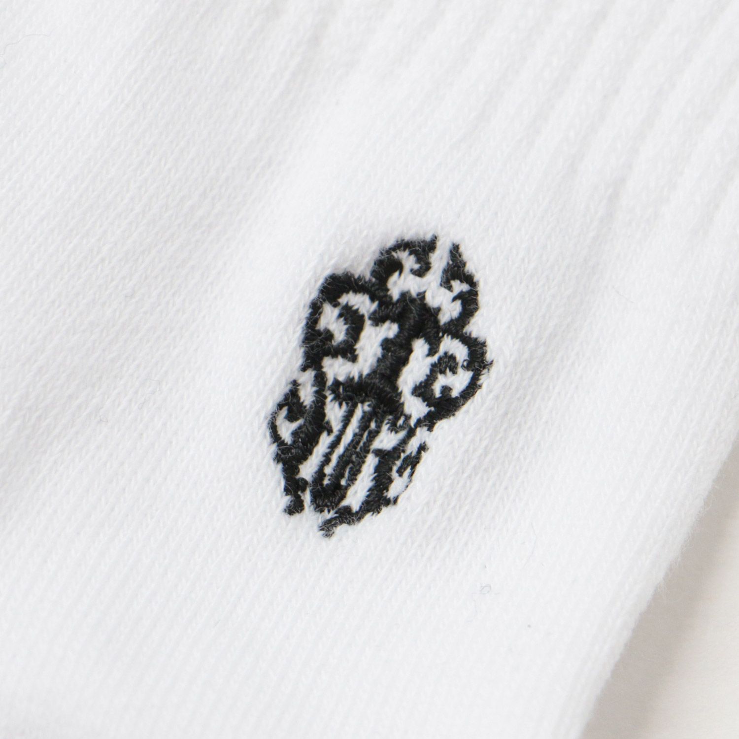 【新品未使用】クロムハーツ　靴下　ホワイト/グリーン Chrome Hearts - 未使用 クロムハーツ ソックスの通販 by mei's
