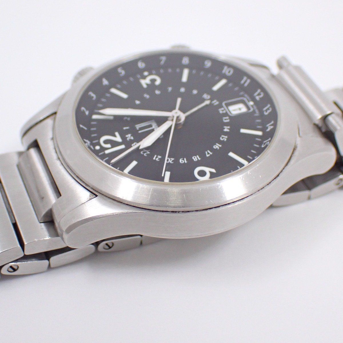 ダンヒル シティスケープ トラベラーデイト GMT 8028】