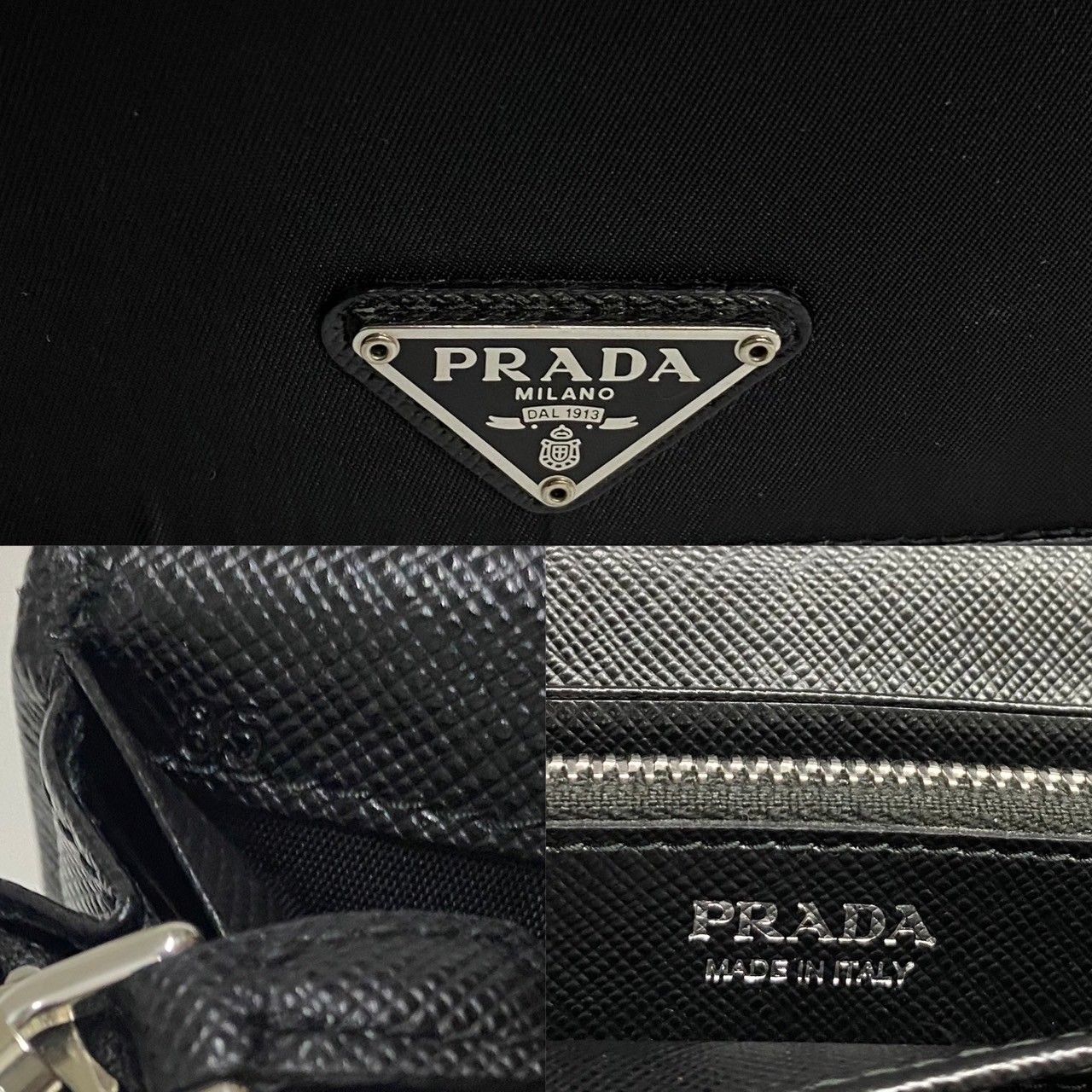 未使用保管品 ギャランティーカード 付き PRADA プラダ 三角ロゴ 未使用保管品 ギャランティーカード 付き PRADA プラダ 三角ロゴ
