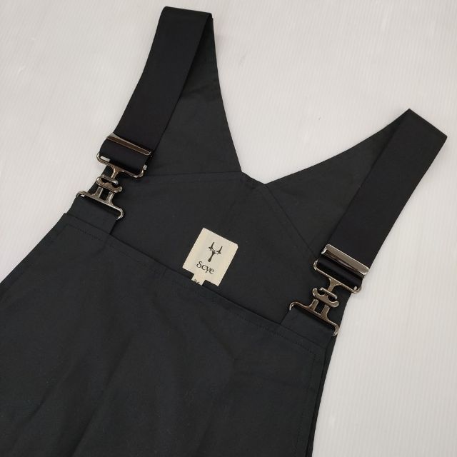 Scye Overall Shorts 定価61600円 1123-81068 オーバーオール ブラック  