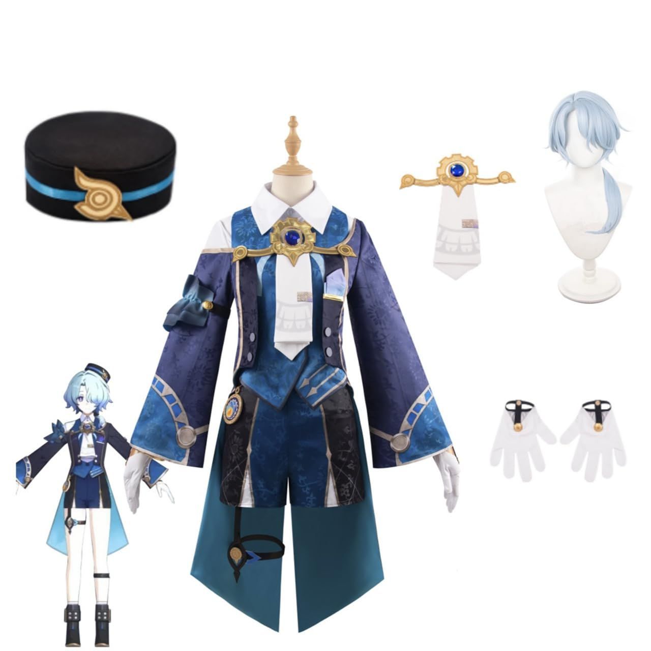 崩壊スターレイル ミーシャ コスプレ フルセット Amazon.co.jp: [SANSHU] 崩壊：スターレイル ミーシャ コスプレ