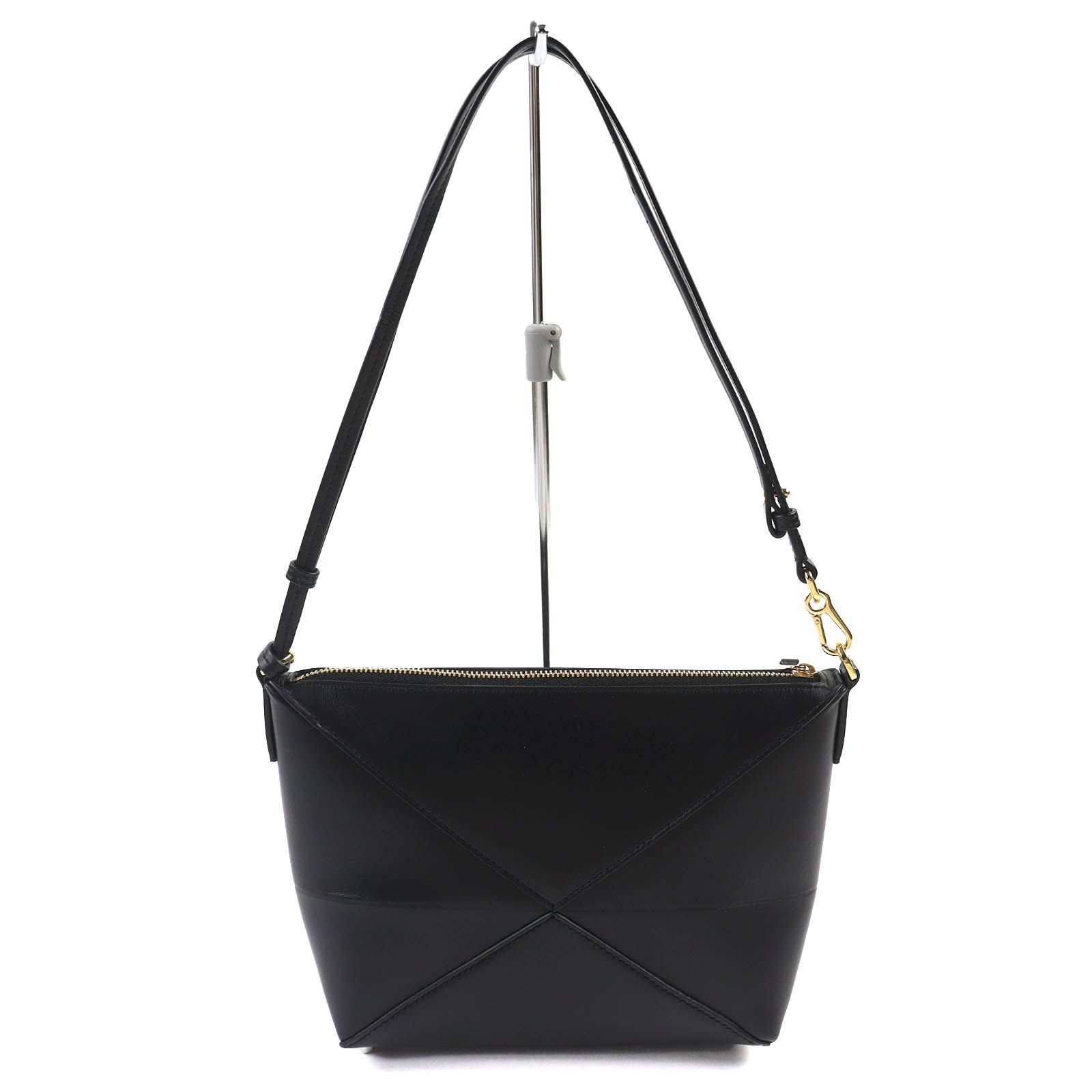 極美品△LOEWE ロエベ C510PT1X01 PUZZLE FOLD POUCH パズルフォルド  