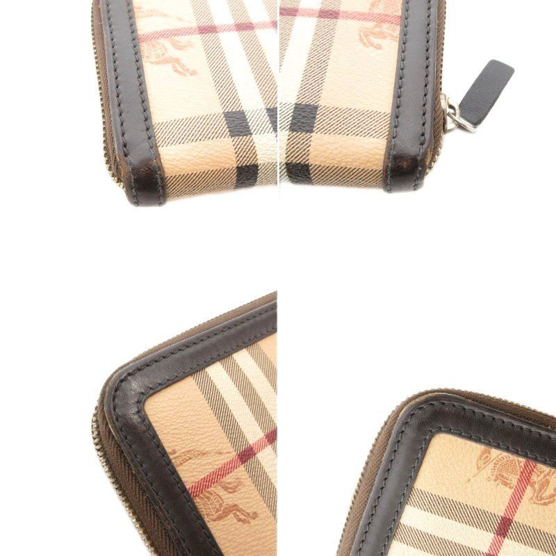 バーバリー BURBERRY 長財布 ウォレット ノバチェック ラウンド