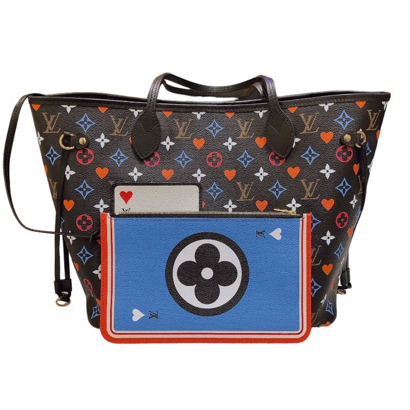 ルイ・ヴィトン LOUIS VUITTON ゲームオン　ネヴァーフルMM M57483 コーティングキャンバス レディース トートバッグ