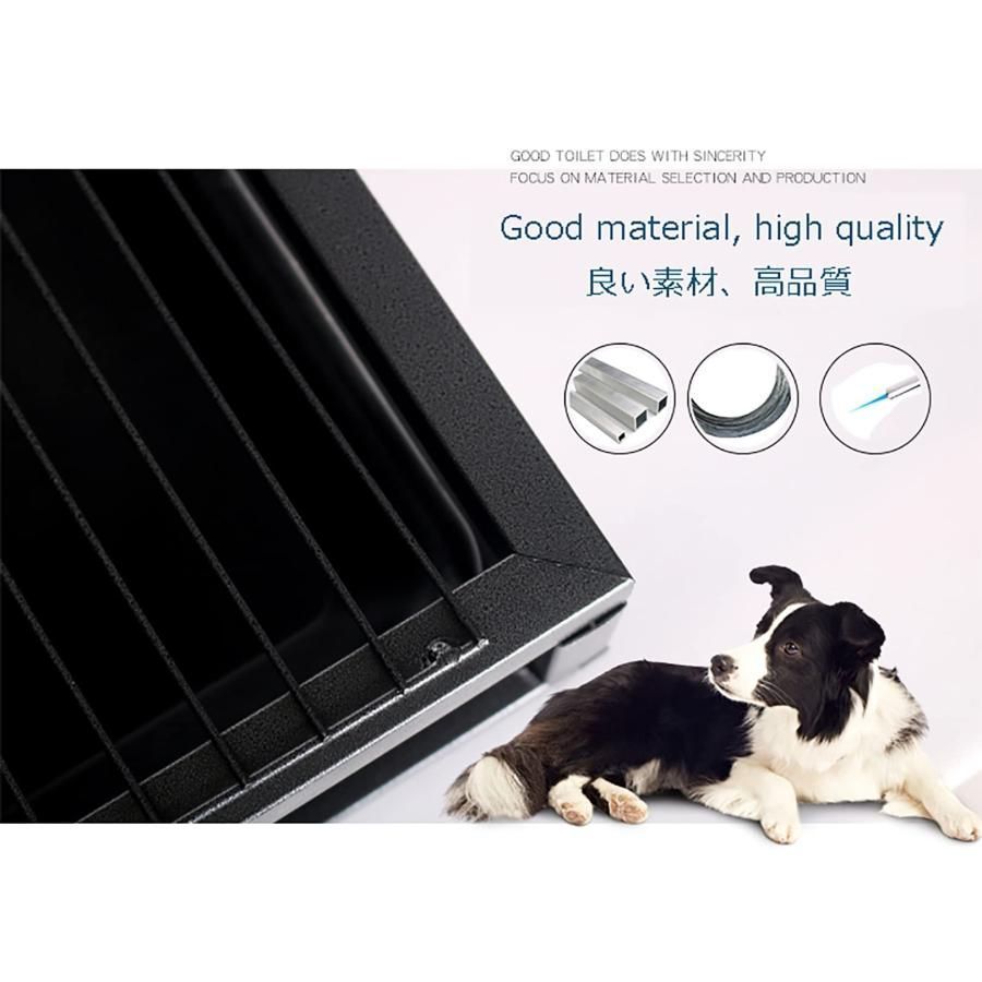 ワイド ステンレス製犬用トイレトイレトレイ