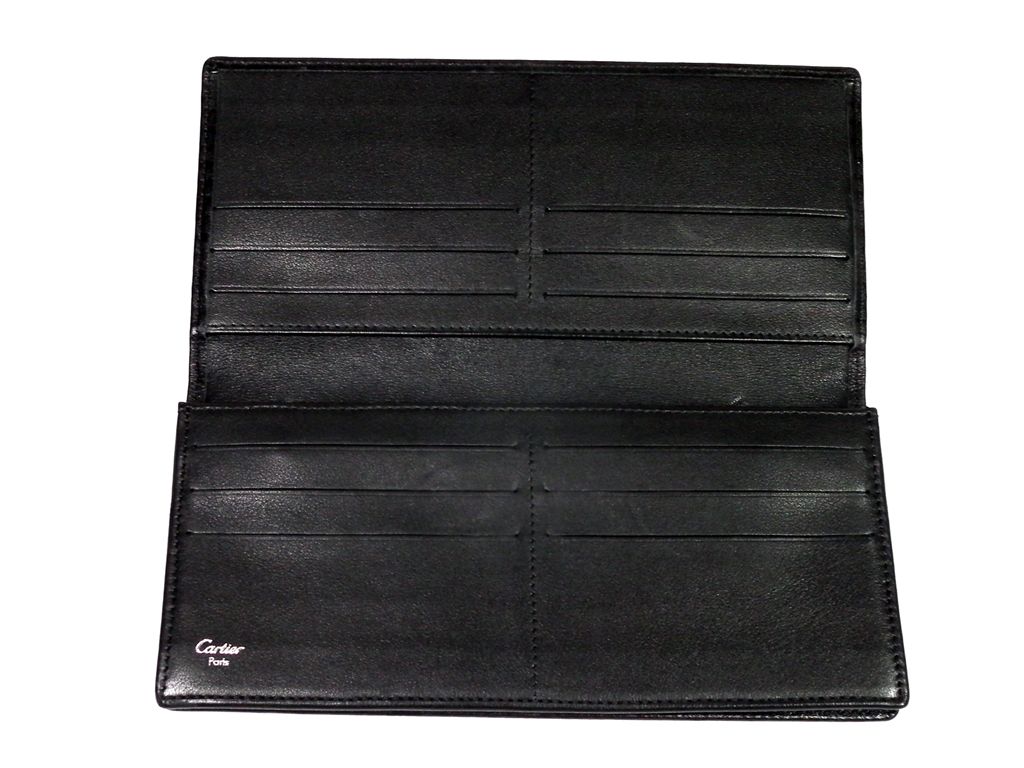 Cartierカルティエ 長財布 マストライン マルチェロ ブラック 折り財布 カルティエ 長財布 マストライン マルチェロ ブラック 黒 二つ折り