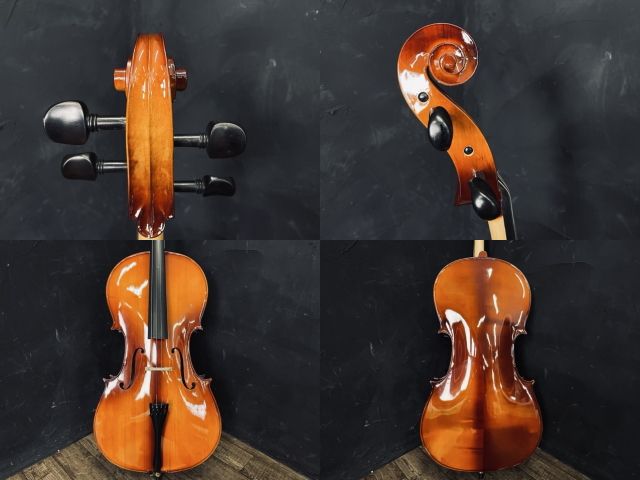 Carlo Giordano SC-90 4/4 anno2007 チェロ ソフトケース 弓付