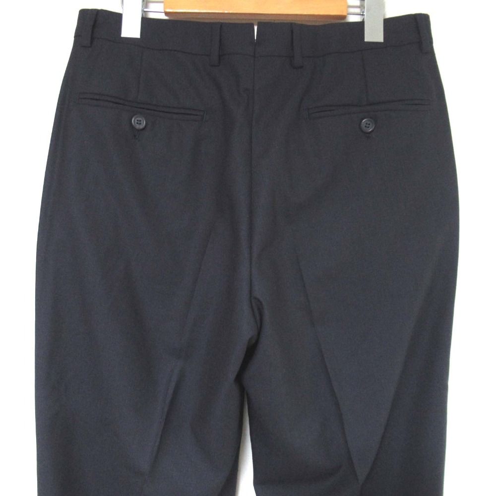 dunhill ダンヒル JFA公認 日本代表 テーラードジャケット スラックスパンツ スーツ セットアップ サイズ48R ダークネイビー メンズ 古着 KANDAIZUMI_COM