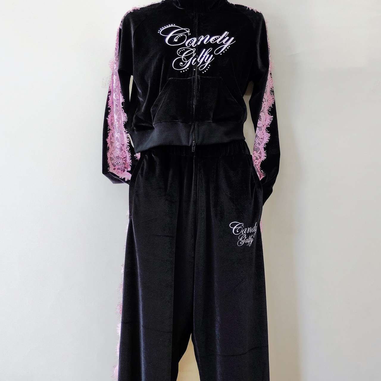 キャンディガルフィー プリンセスセットアップ 黒 フリーサイズ