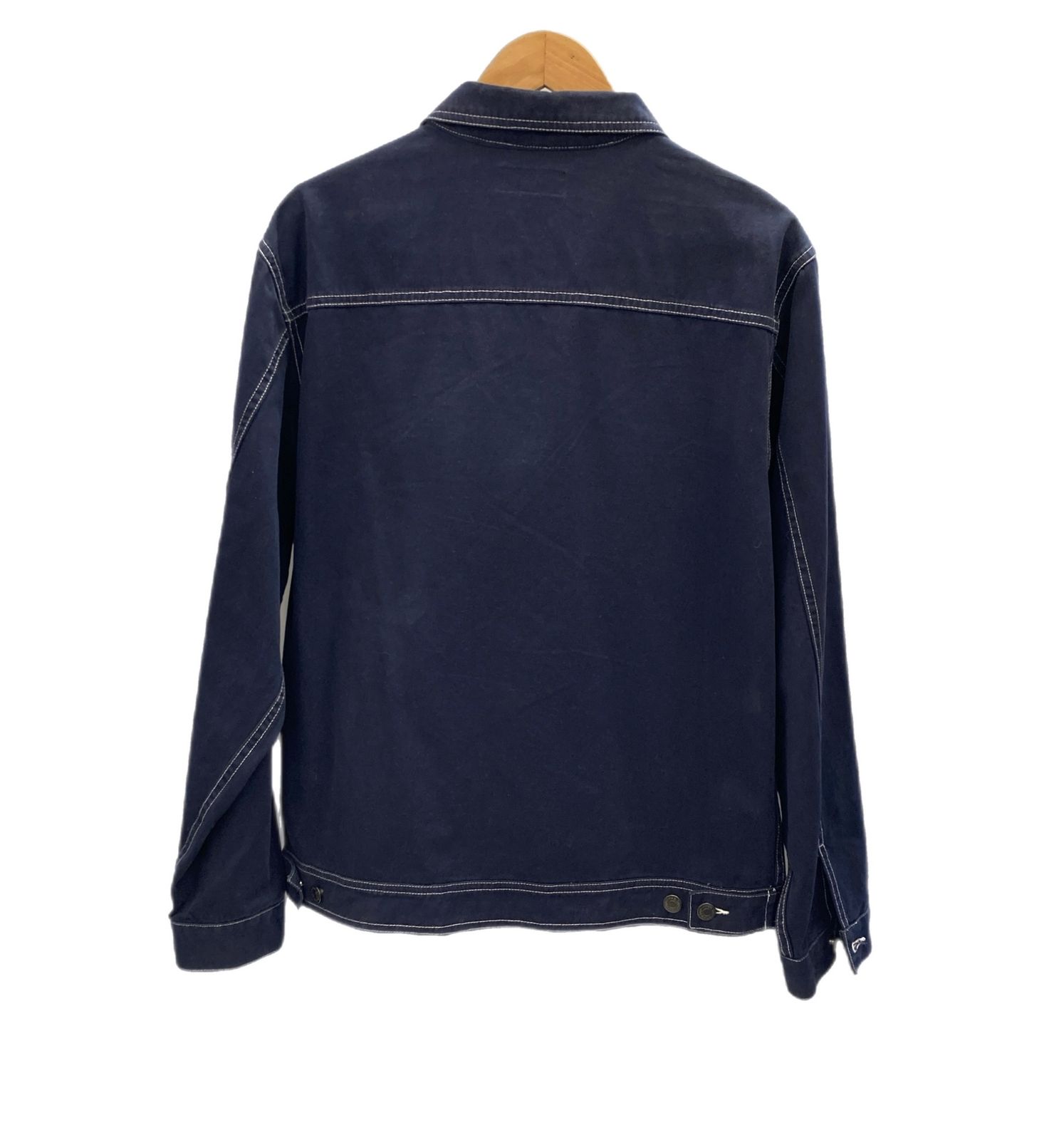 シュプリーム SUPREME 18SS Contrast Stitch Work Jacket ジップアップ 