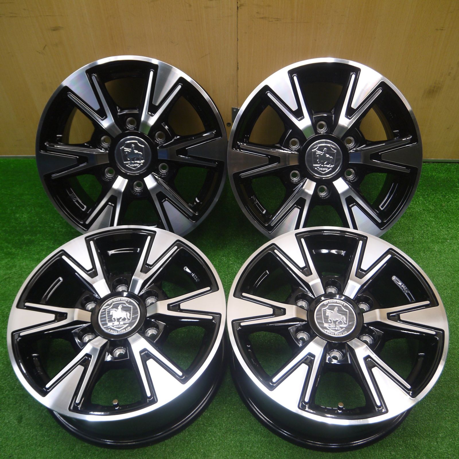 だ*い様 KOSEI BAREROCK 15インチホイール 送料無料* 未使用☆BAREROCK DD OFF ROAD GEAR X KOSEI ホイール 15