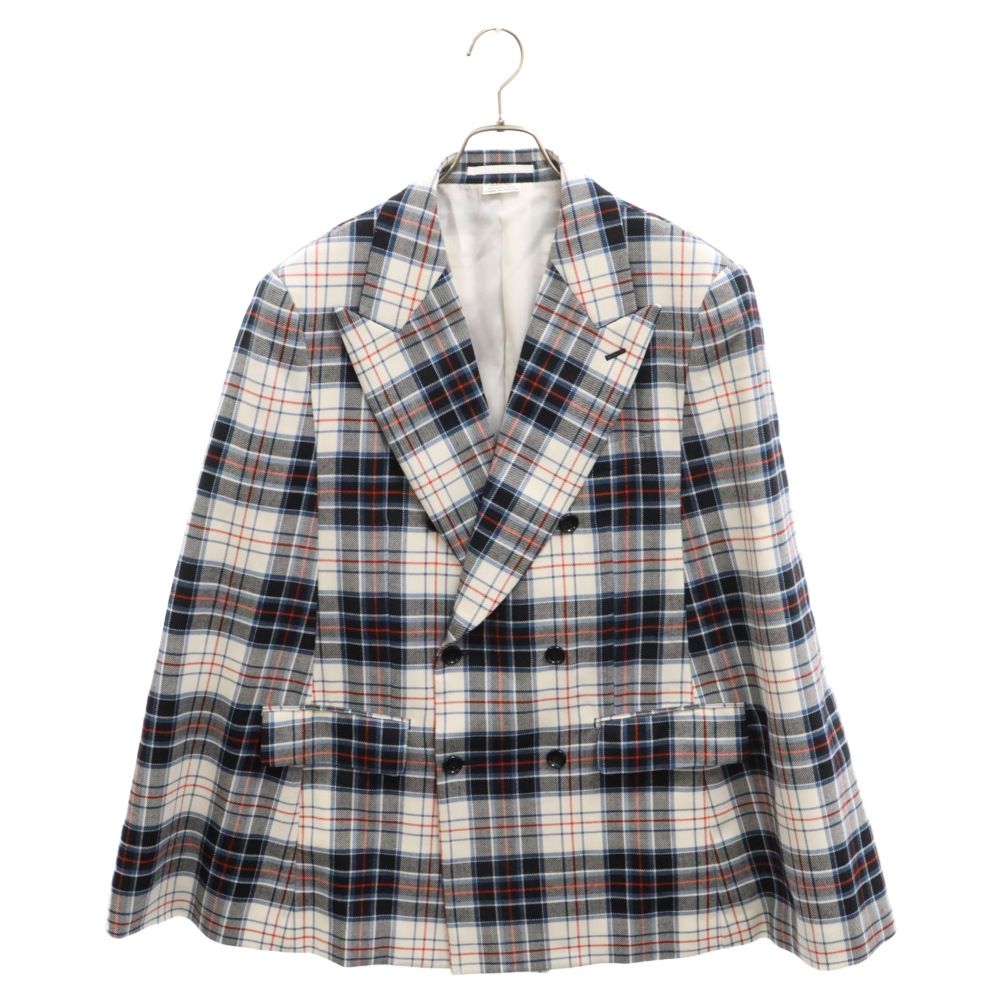 コムデギャルソンオムプリュス ブラックチェックジャケット