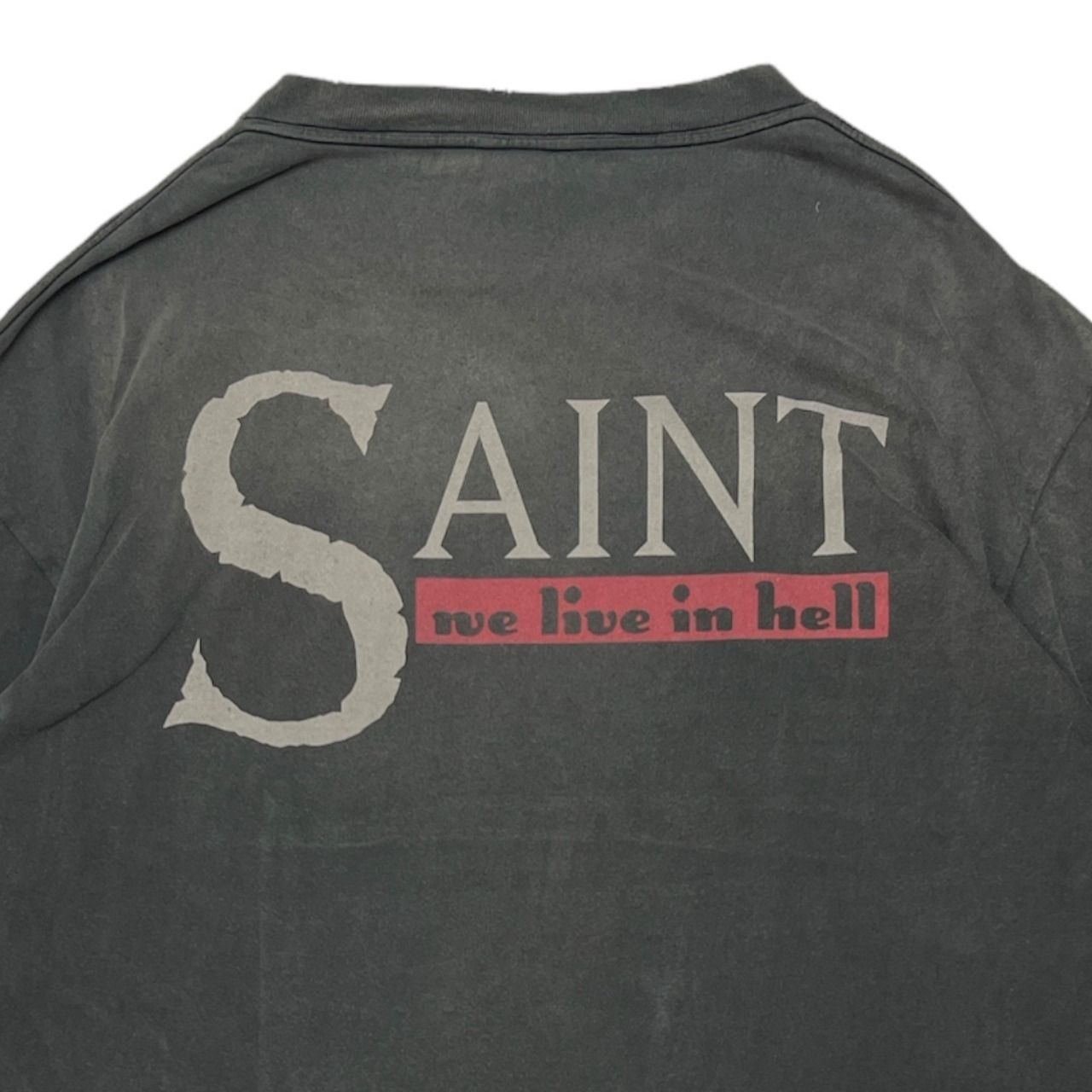 SAINT MICHAEL 23SS WE LIVE HELL SS TEE - メルカリ