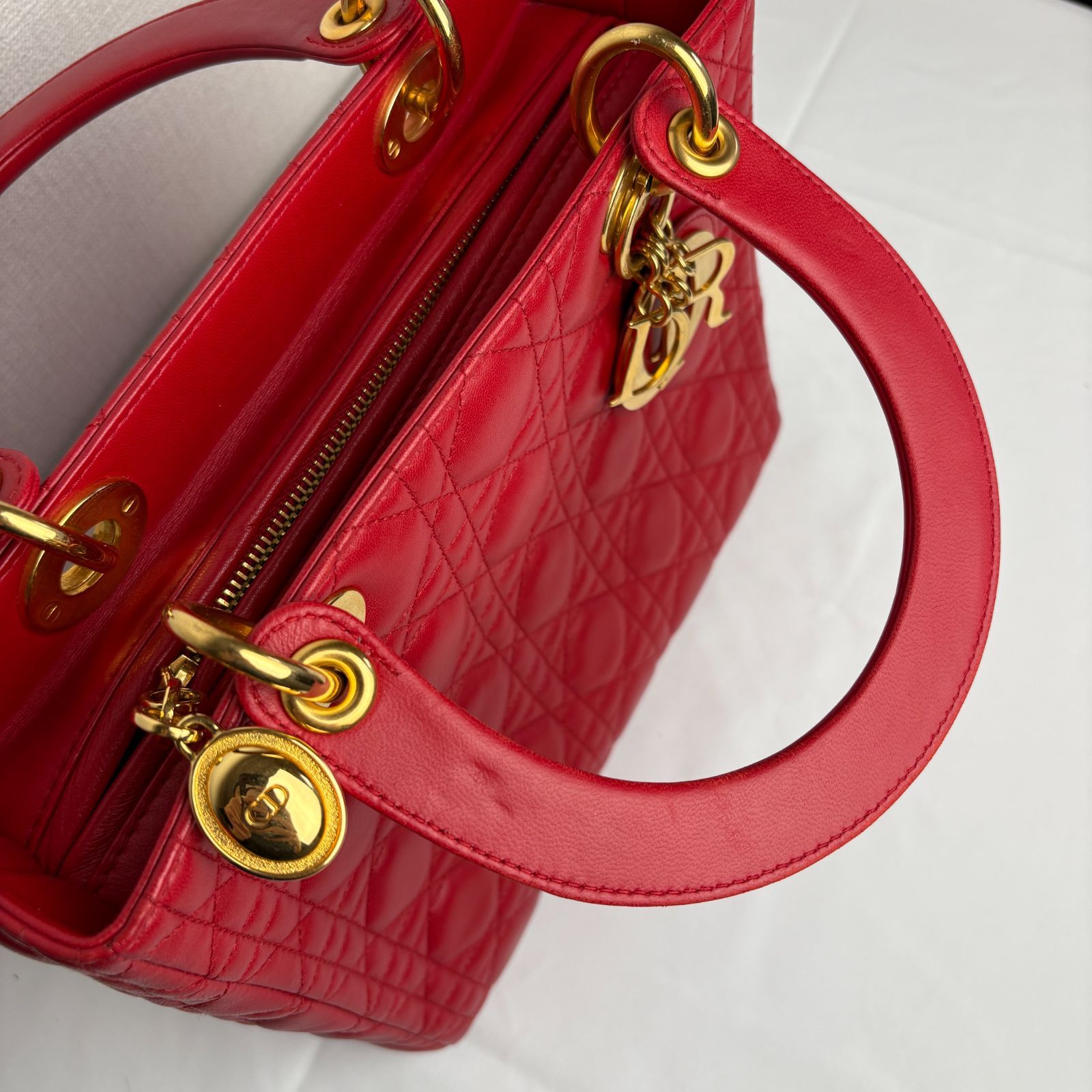 Dior/ディオール】レディディオール ミディアム カナージュ