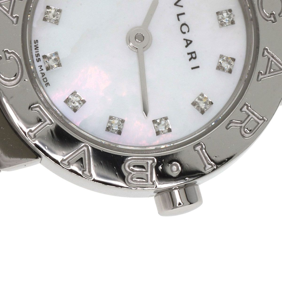 ブルガリ ブルガリブルガリ 腕時計 BB23SS クオーツ ブラック文字盤