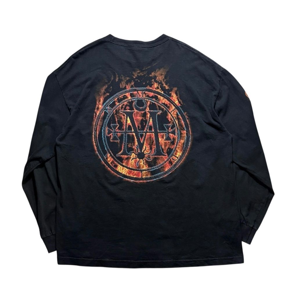 1999年製 ブラック長袖シャツ クレイドルオブフィルス ロンt VINTAGE