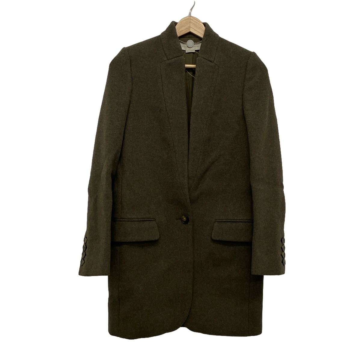 stellamccartney ステラマッカートニー コート サイズ34 M レディース - カーキ 長袖|秋|冬
