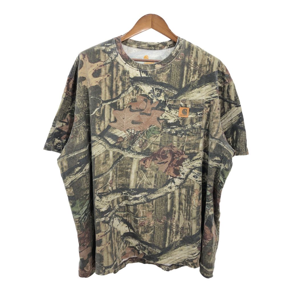 carhartt リアルツリーtシャツ Carhartt カーハート リアルツリー 迷彩 プリントTシャツ XL