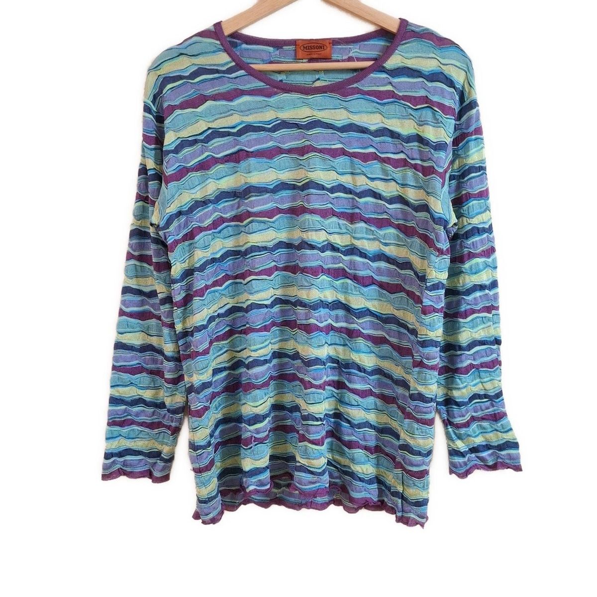 MISSONI(ミッソーニ) 長袖セーター サイズ44 L レディース
