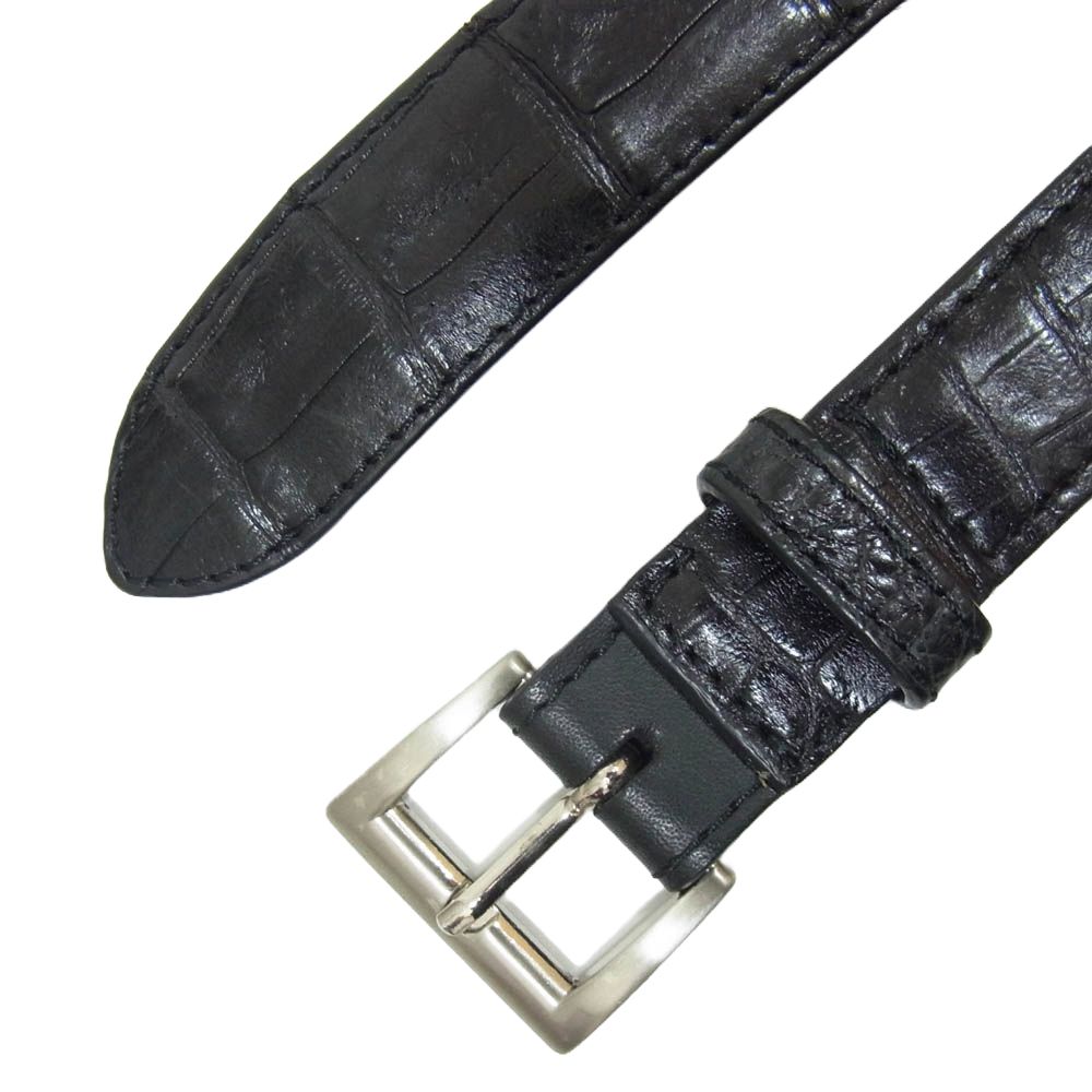 ナイスネス NICENESS NN-3601A11 COMER Wバックル カイマン レザー