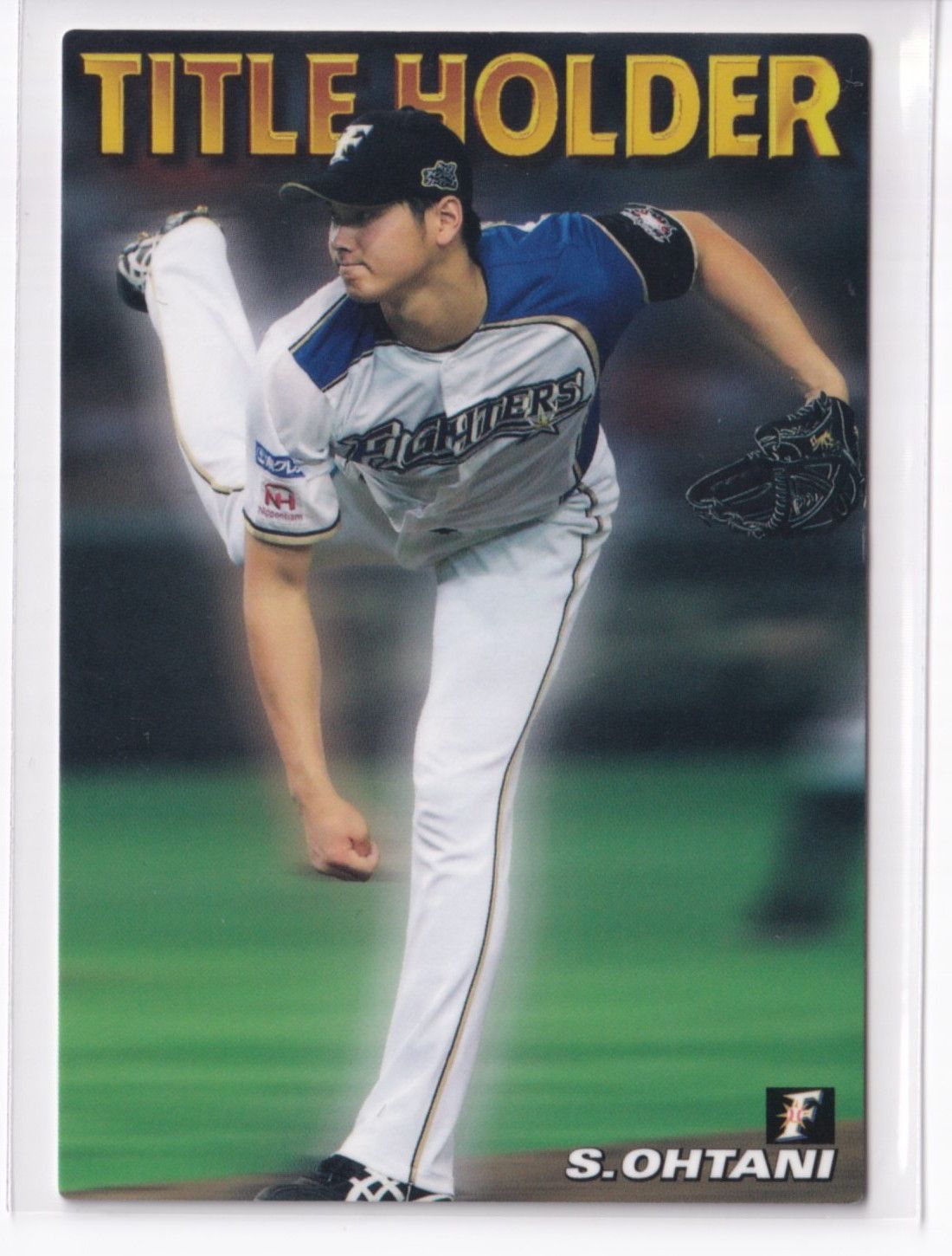 ２０１６プロ野球チップス第１弾　T-03　大谷翔平（日本ハム）